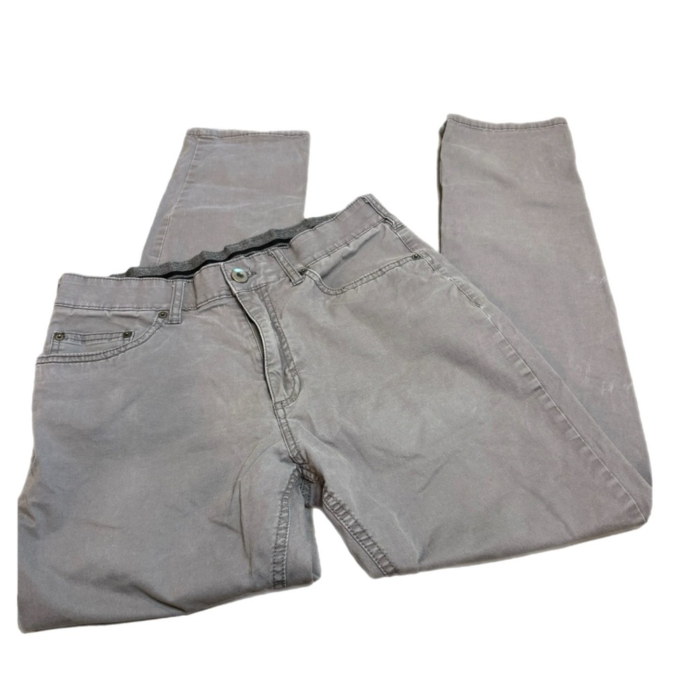 Mason Light Gray Straight Fit Pants
